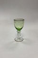 Lyngby Glassworks Seagull Green White Wine Glass
