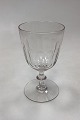 Holmegaard Christian VIII Red Wine Glass Old with wide foot
