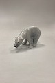 Royal Copenhagen Figurine Polar Bear Feeding No. 054