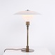 Poul Henningsen Bordlampe Model PH 4/3 i bruneret Messing for Louis Poulsen fra 1930erne