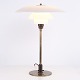 Poul Henningsen Bordlampe Model PH 4/3 i bruneret Messing for Louis Poulsen fra 1930erne