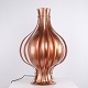 Onion Kobber bordlampe af Verner Panton fra 1970erne