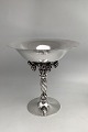 Georg Jensen Sterling Sølv Drueopsats / Drueskål No. 263B