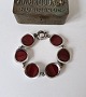 N.E.From vintage armbånd i sterlingsølv med agat