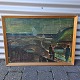 Svend Aage Tauscher maleri50,5x71 cm