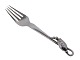 Georg Jensen MagnoliaMiddagsgaffel 19,5 cm.