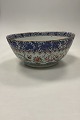 Chinese Oriental Bowl with Birds, Flowers and guld