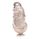 Hovedvandsæg såkaldt "haneæg". Prydet med hanekam. Ustemplet. H: 8cm