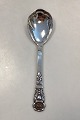 Grann og Laglye Sølv Ornamental Serveringsske med Rav