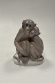 Bing og Grøndahl Figur af 2 aber No. 1647