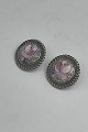 Georg Jensen Sterling Sølv Øreklips lavet som fusk af en guldsmed hos Georg Jensen