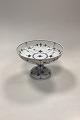 Royal Copenhagen Musselmalet Riflet Skål på fod No. 22/23