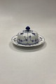 Royal Copenhagen Musselmalet Riflet Smørskål No. 4