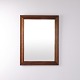 Oak Mirror with Carved Frame 1940s