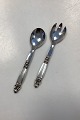 Georg Jensen Konge Sterling Sølv Salat Sæt