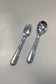 Georg Jensen Sølv Nordisk Salat Sæt No. 136