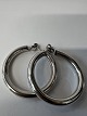 Creole Hoop earrings Sterling silverDiameter 4.8 cm
