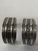 Hoop, Øreringe Sterling sølv,Stemplet: ALE 925sMåler 2,3 cm