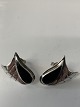 Earrings with black onyx Sterling silverLength 2.2 cm