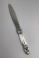 Georg Jensen Sterling Sølv Konge Papirkniv No. 302