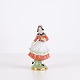 Vintage Porcelænsfigur af Dansende Kvinde