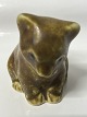 Knud Basse figur bjørn.Højde 6,1 cm.