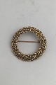 Evald Nielsen 14K Guld Broche