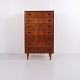 Teak chest of drawers with 7 drawers Danish design from the 1960s
