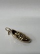 Fodboldsko Vedhæng/Charms i 14 karat guld.Højde: 2,9 cm.