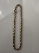 Snoet Armbånd, 14 Karat Guld Længde 16,7 cm.