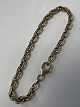 Anker Facet Armbånd i forgyldt sterlingsølv.Længde 18,5 cm.