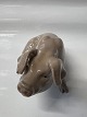 Bing og Grøndahl, Figur Siddende gris.Dek. Nr. 1582. Designetaf Dahl Jensen.SOLGT