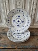 Royal Copenhagen Musselmalet riflet middagstallerken no. 175