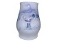 Bing & GrøndahlStor unika vase med tidlige Art Deco-træk med svaner af Valdemar Jørgensen fra ca. 1920-1930