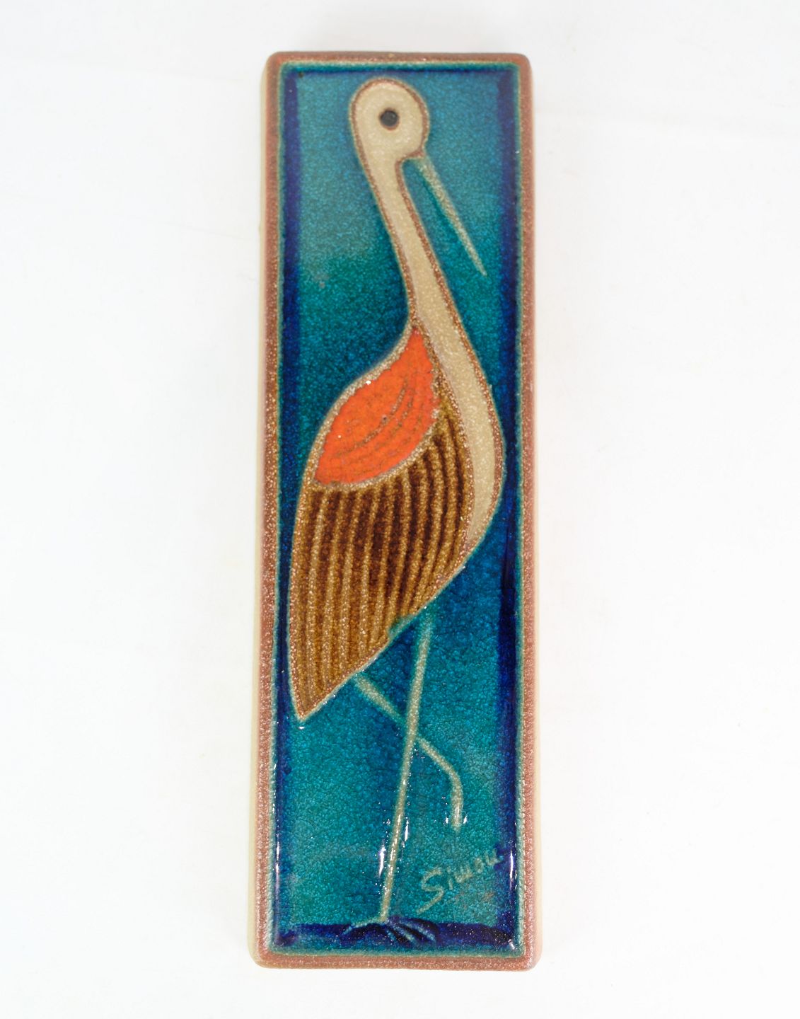 Søholm Ceramic Wall Plate Joseph Simon Denmark 1960s Danish