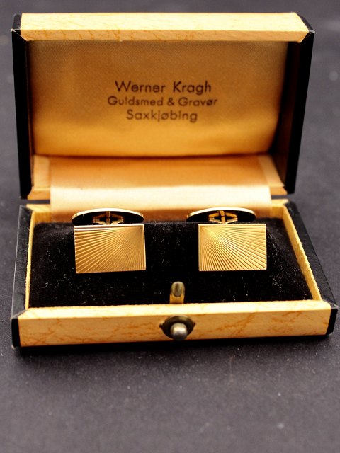 14 carat gold cufflinks