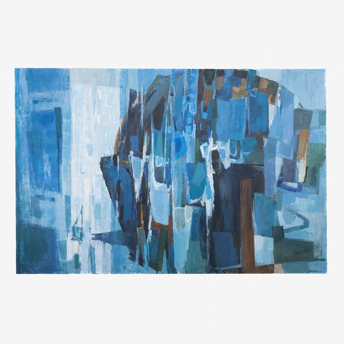 Svend Saabye
Large painting without frame. Signed. From 1975.
1 pc. in stock
