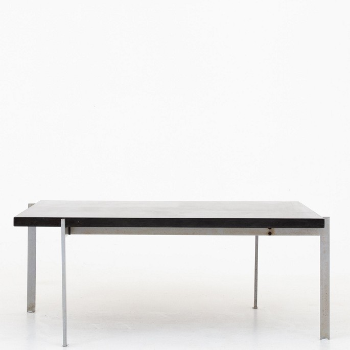 Poul Kjærholm / Fritz Hansen
PK 61 - Coffee table with slate top and matt chromed steel frame.
1 pc. in stock
