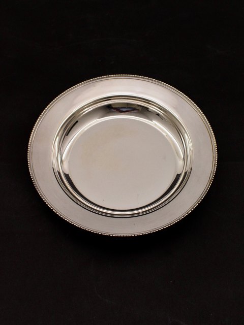 Tretårnet sølv barne tallerken