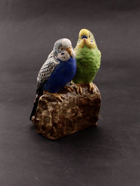 Royal Copenhagen Jeanne Grut Budgie pair no. 485/3280