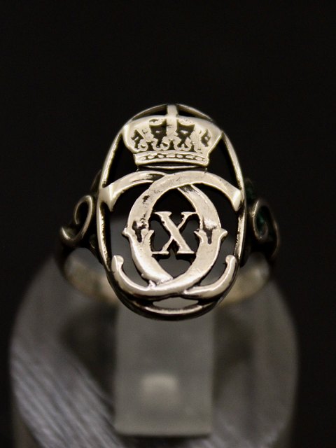 830 sølv ring