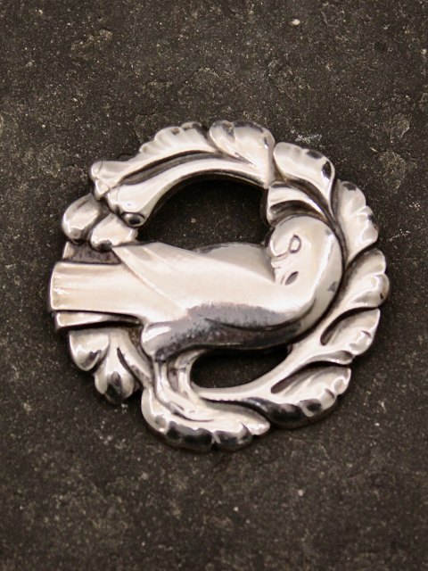 Georg Jensen dove brooch design 123